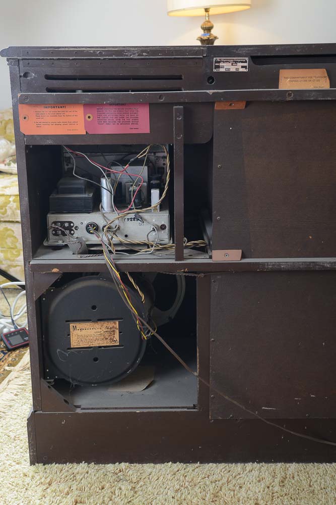 "The American" by Magnavox Stereo Console