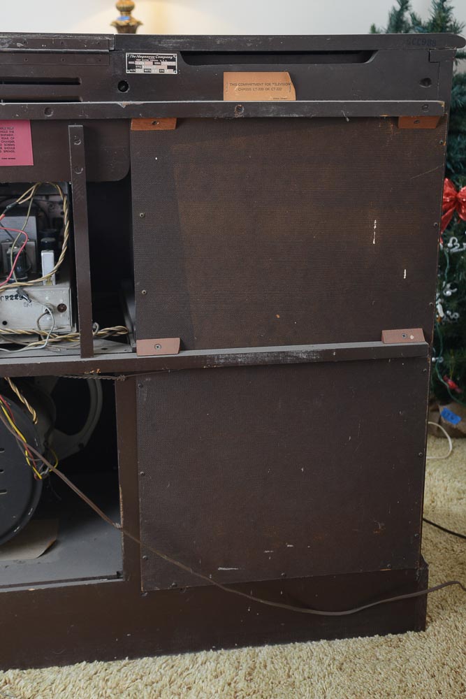 "The American" by Magnavox Stereo Console