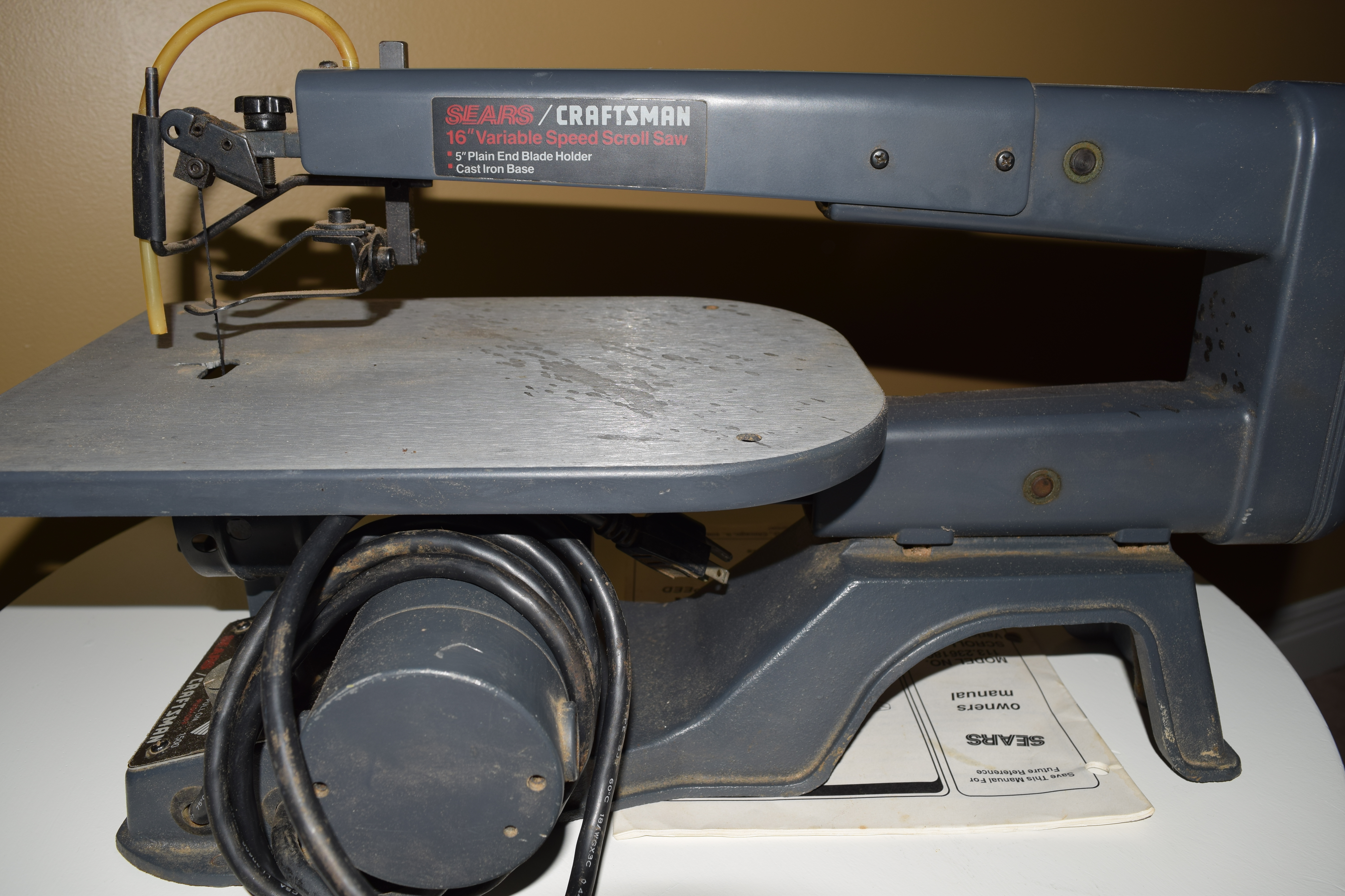 Sears Craftsman Variable Speed Electronic Scroll Saw