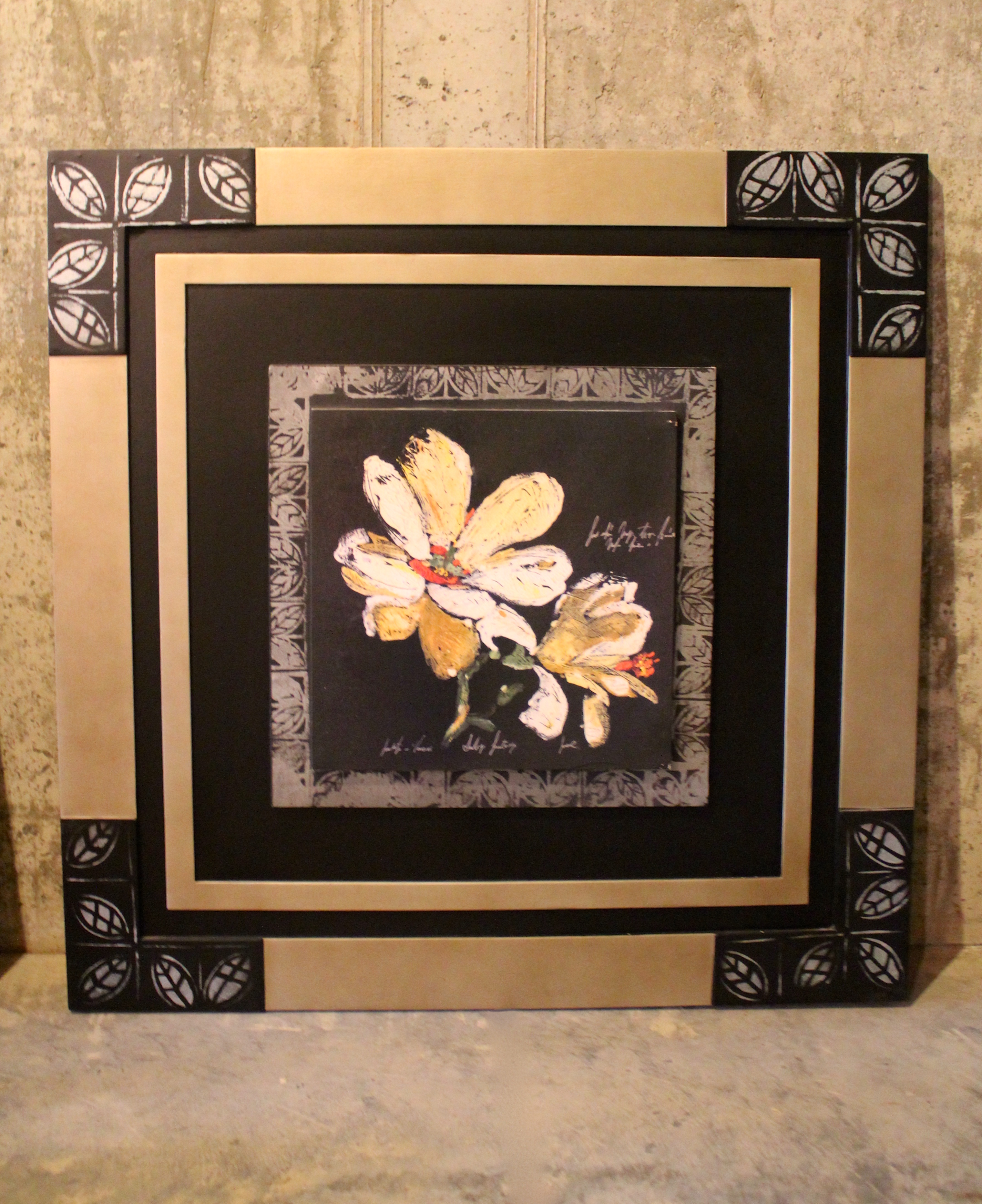 Wooden Floral Wall Art