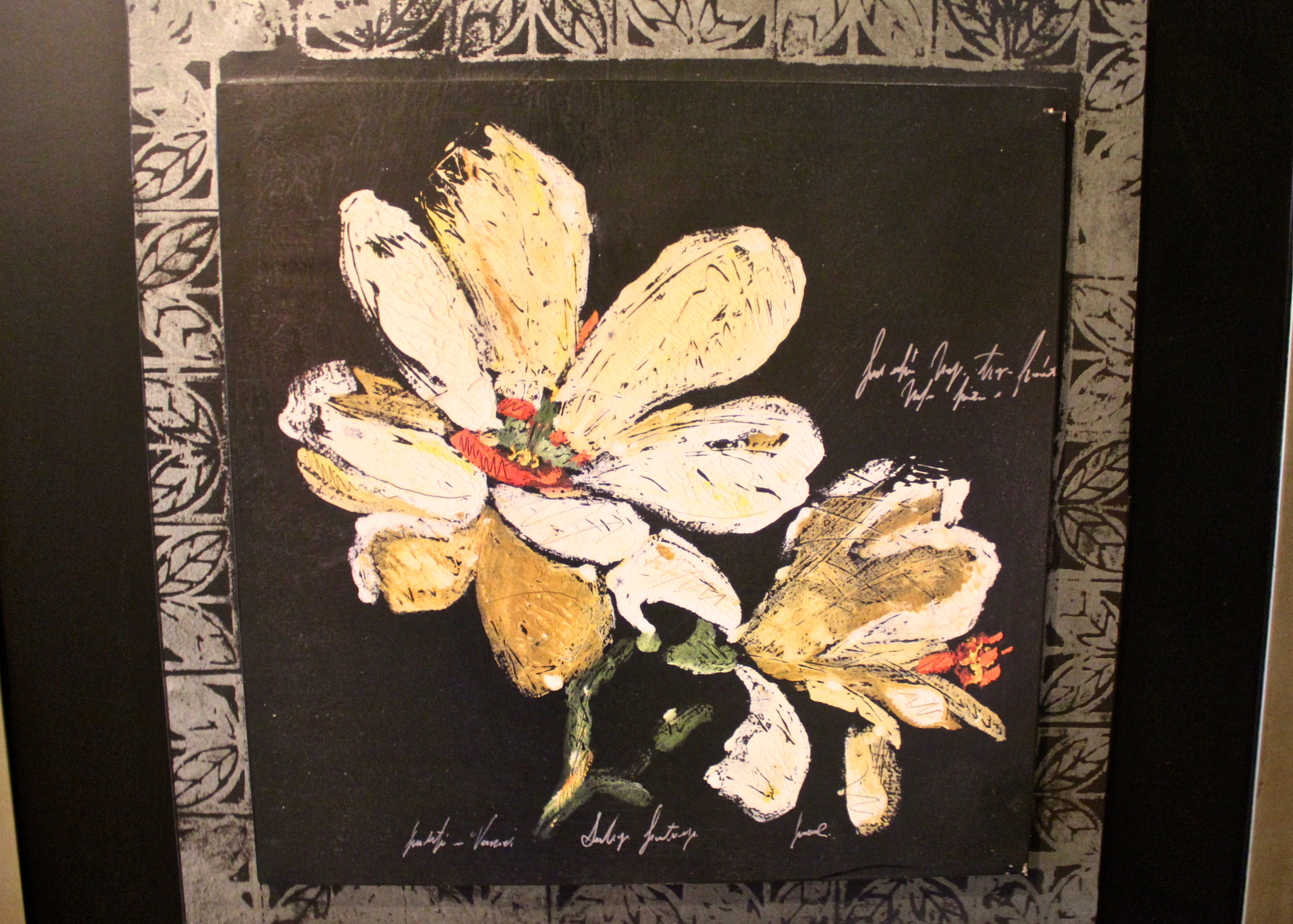 Wooden Floral Wall Art