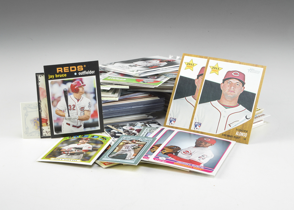 More Than 130 Cincinnati Reds Baseball Cards
