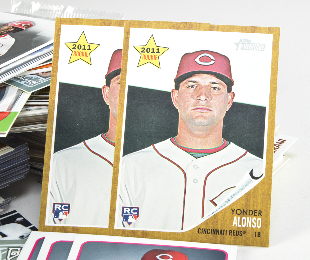 More Than 130 Cincinnati Reds Baseball Cards