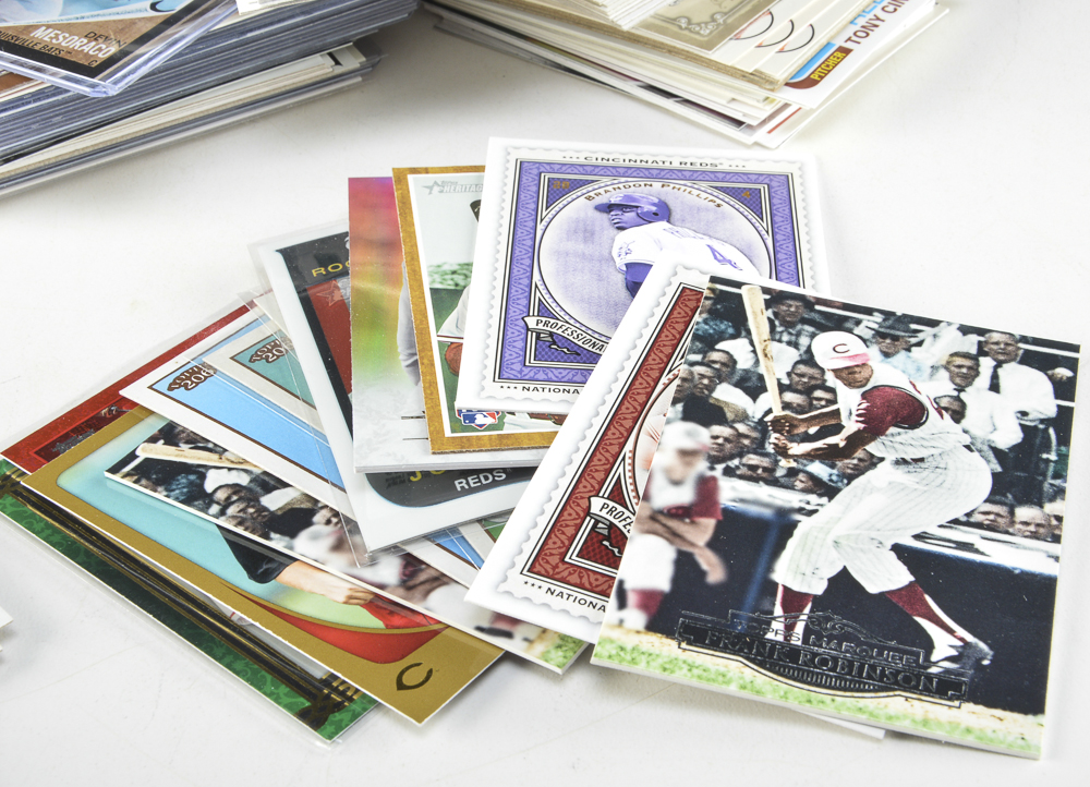 More Than 130 Cincinnati Reds Baseball Cards