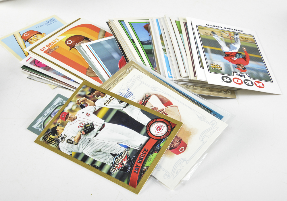 More Than 130 Cincinnati Reds Baseball Cards