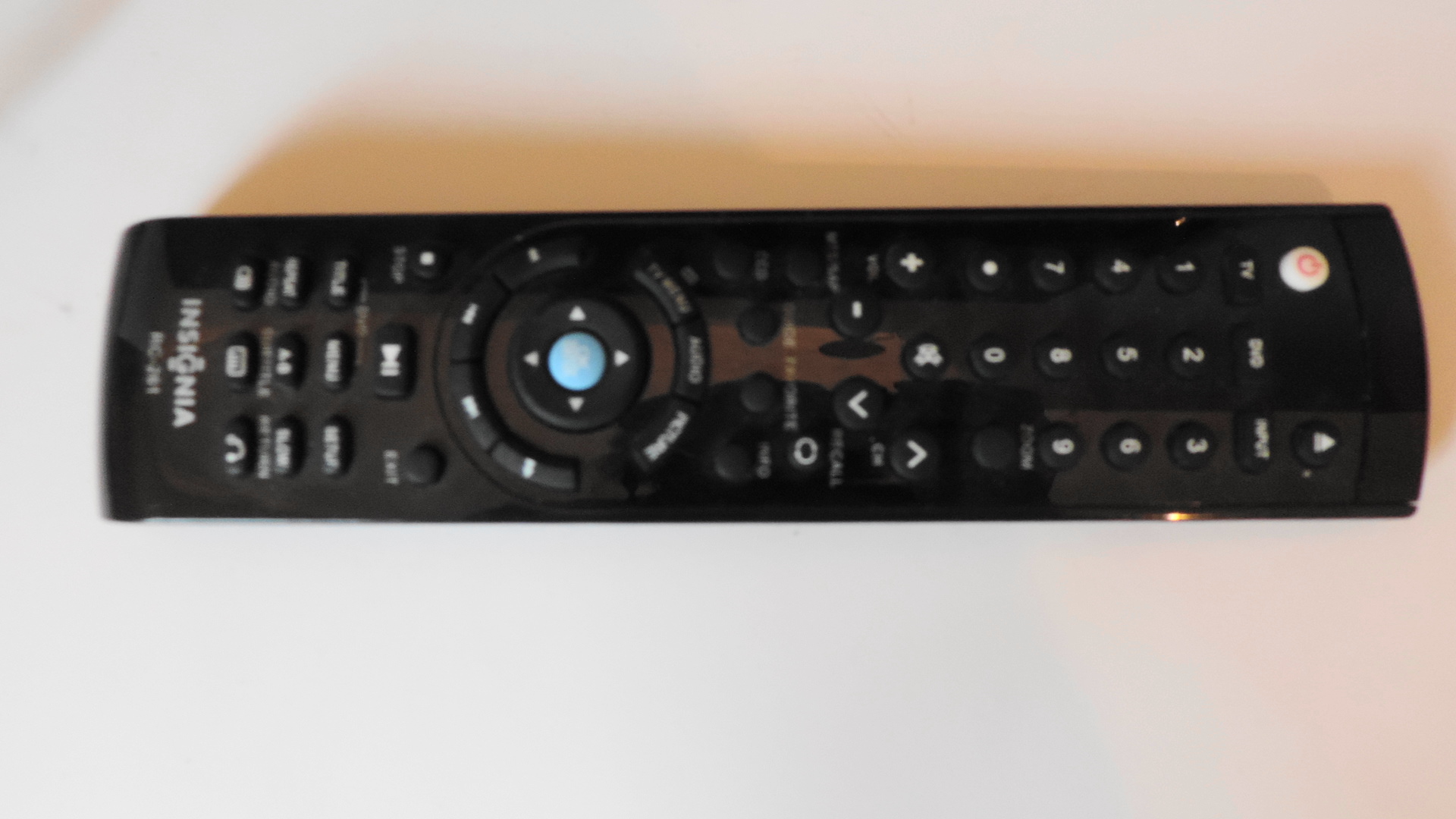 An Insignia LCD Color TV & DVD Video Player