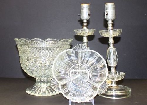 Collection of Vintage Glassware