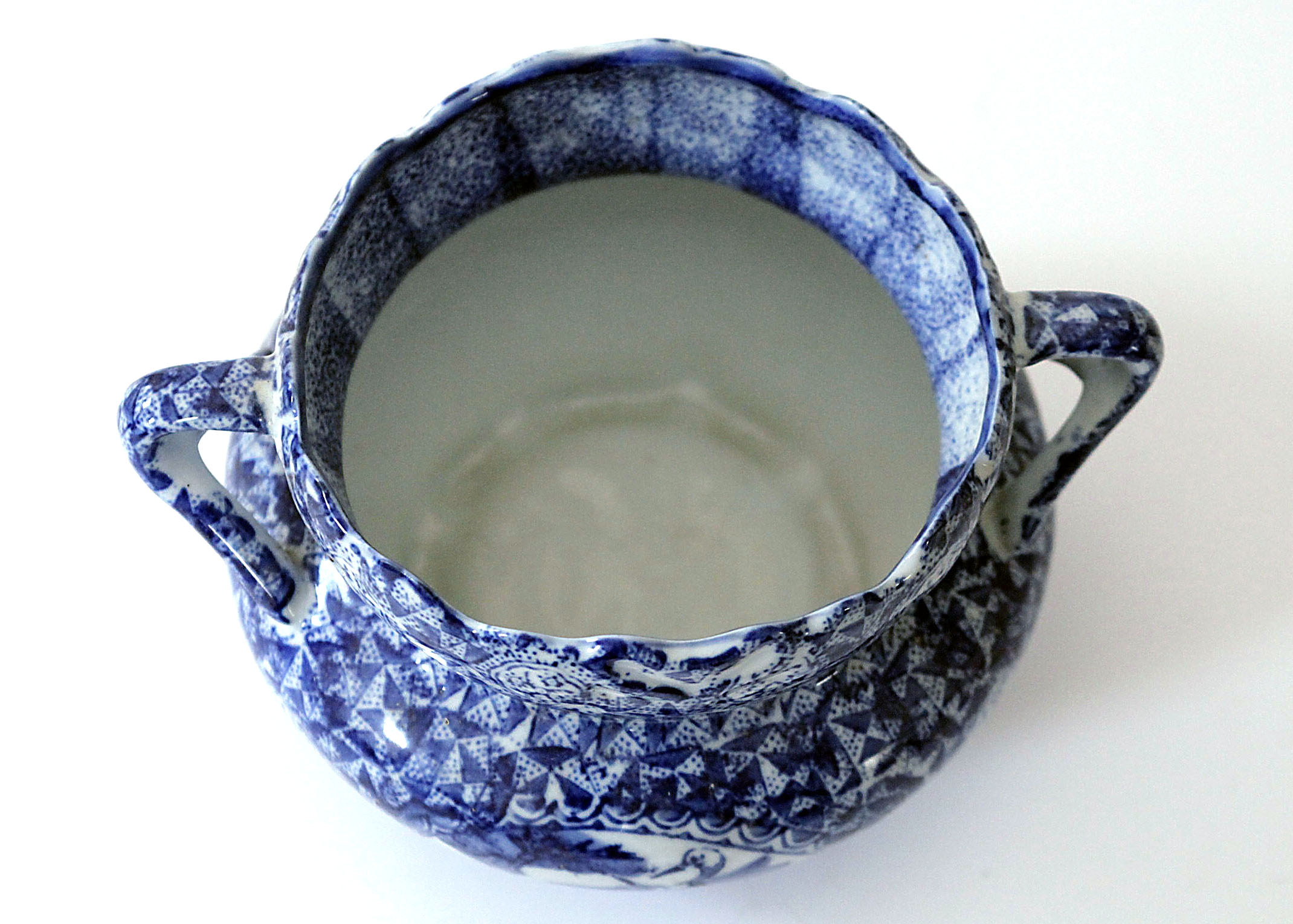 Blue and White Decorative Pottery