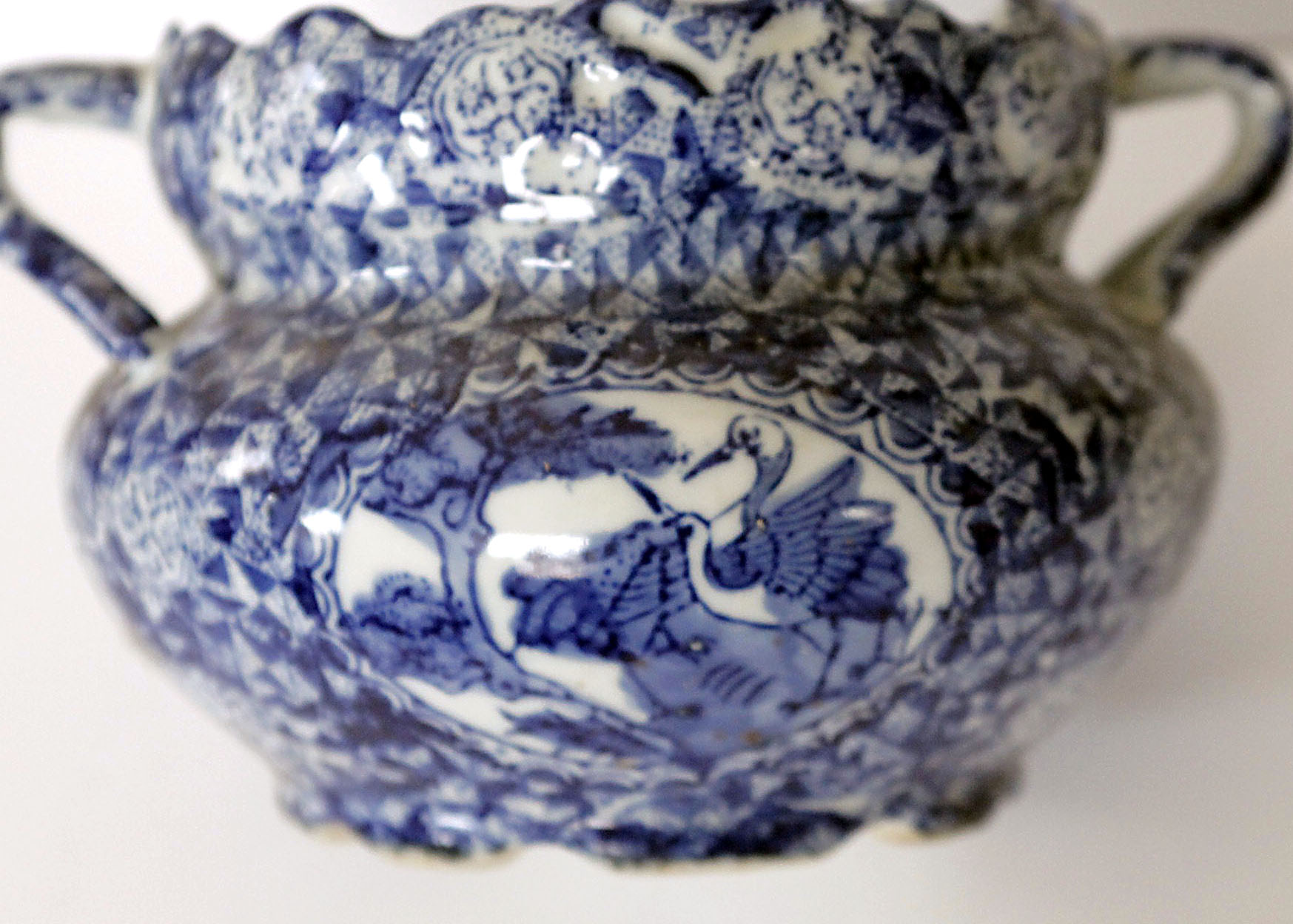 Blue and White Decorative Pottery