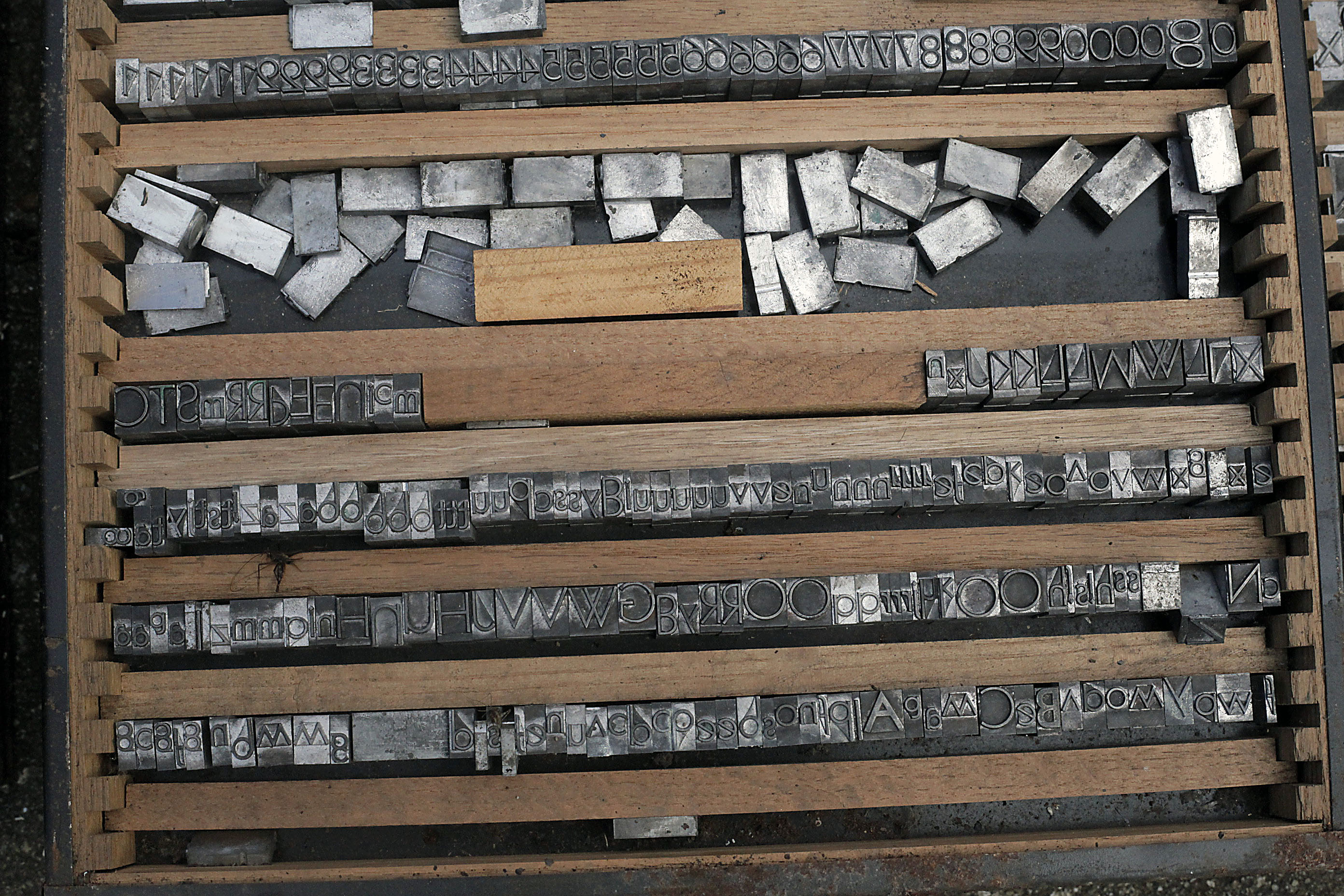 Morgan Line-o-Scribe M7111 Proofing Press with Blocks