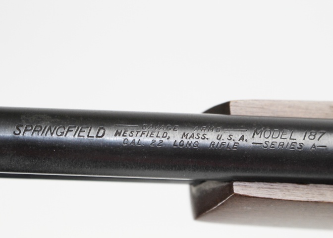 Savage Model Springfield 187 .22 Cal Semi Auto