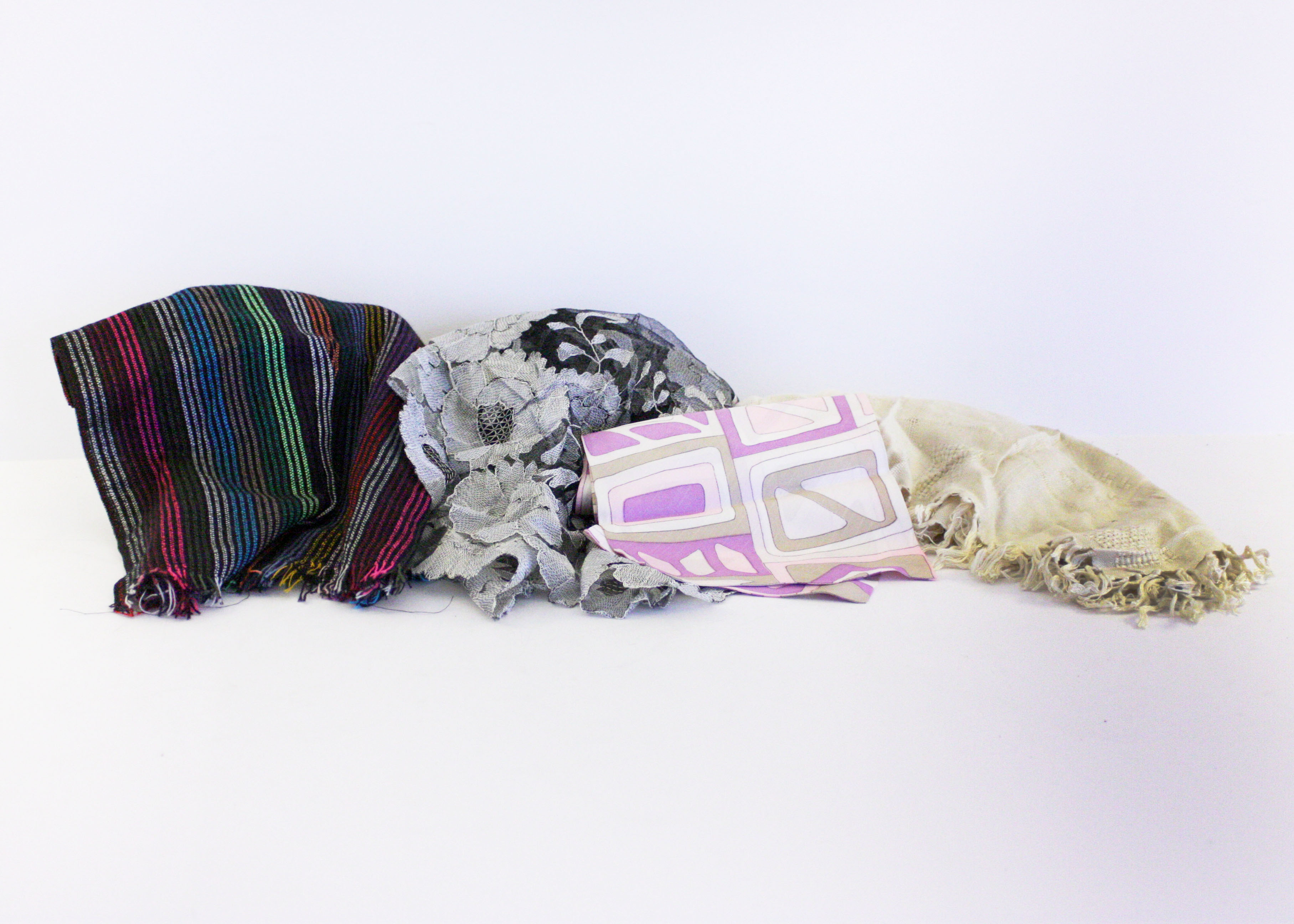 Vintage and Modern Scarves and Shawls