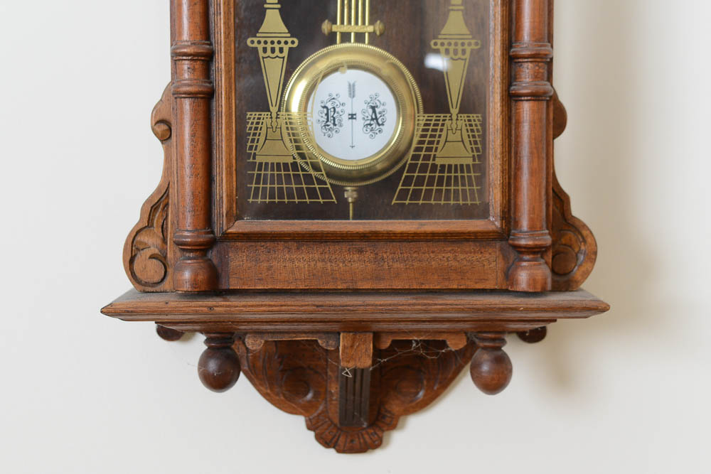 Vienna Regulator Style Wall Clock by Beacon