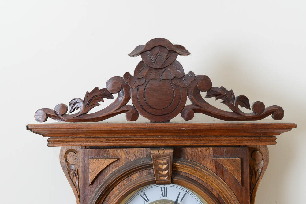 Vienna Regulator Style Wall Clock by Beacon