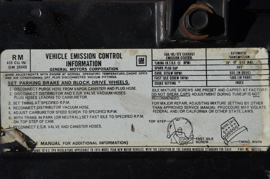 1975 Pontiac Grand Ville Brougham Convertible