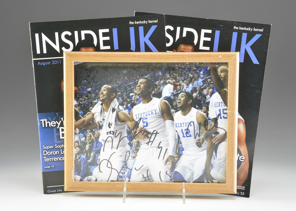 University of Kentucky Men's Basketball Signed Items