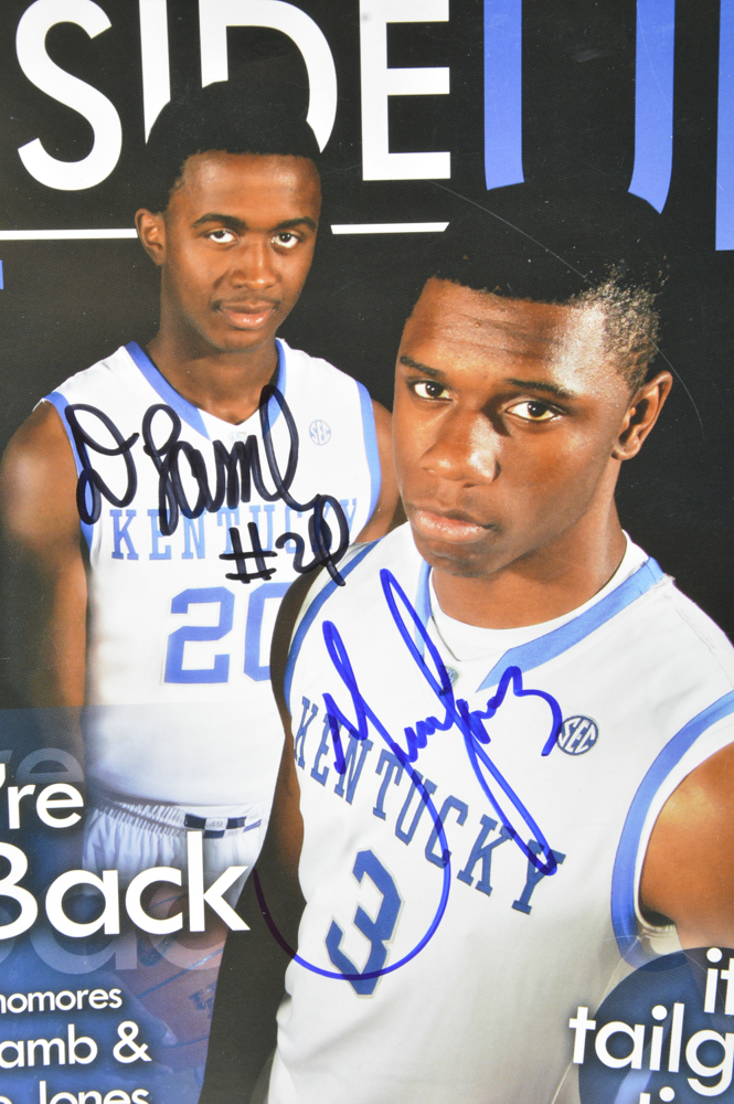 University of Kentucky Men's Basketball Signed Items