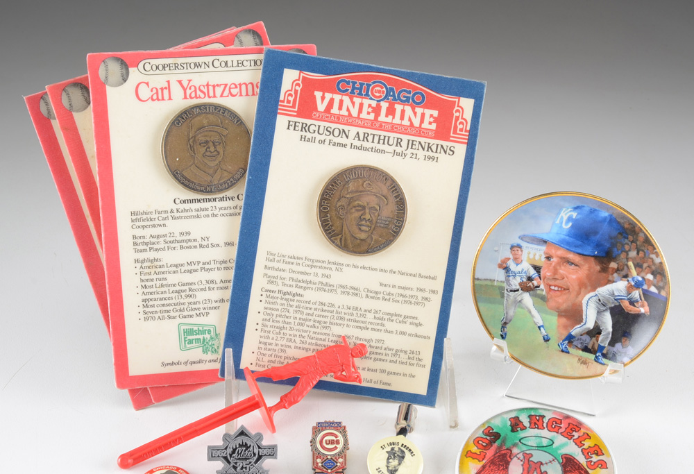 Large Unique Major League Baseball Collection Brett, Yaz, Etc.