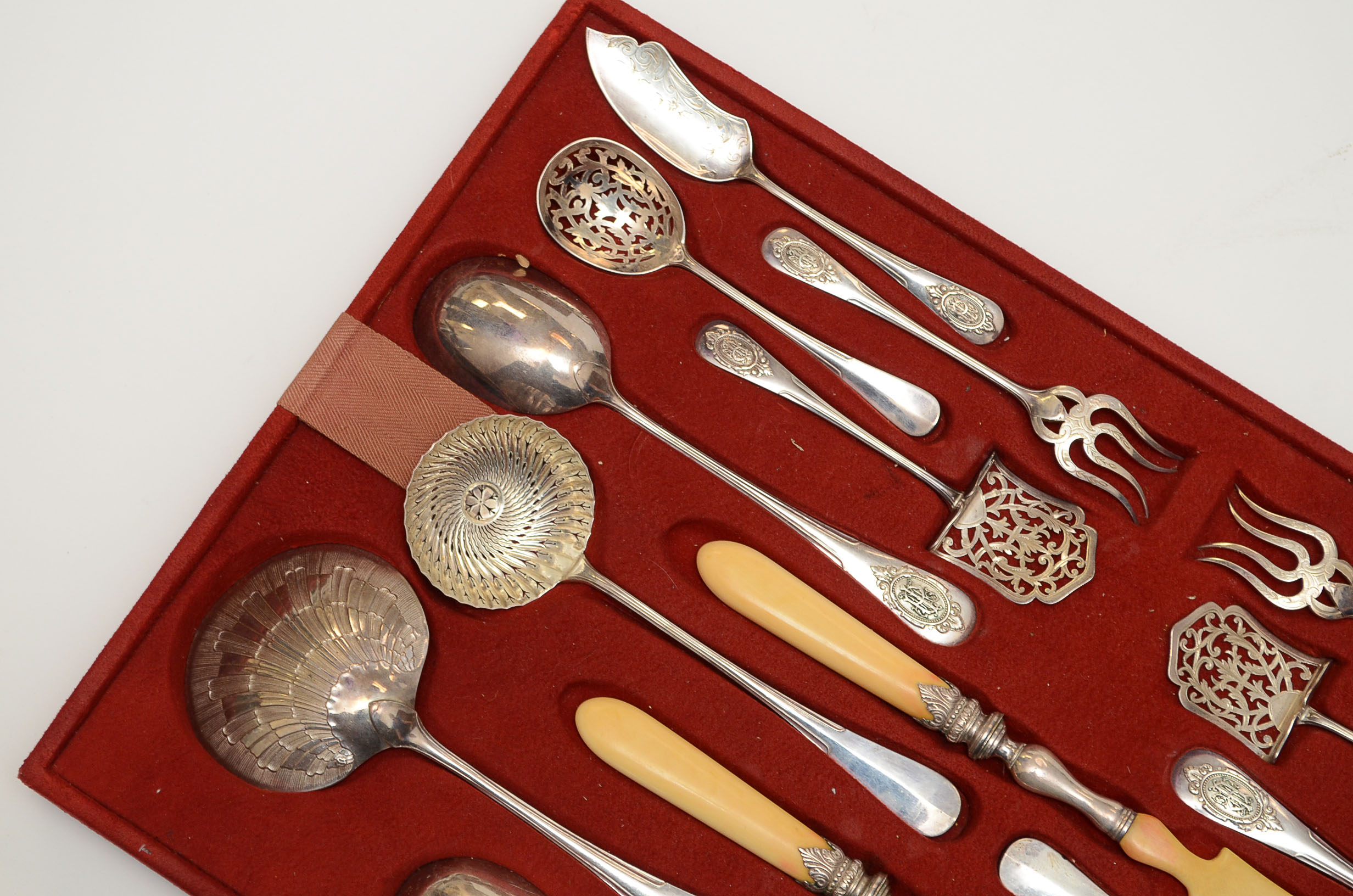 Late 19th Century French 950 Silver Flatware