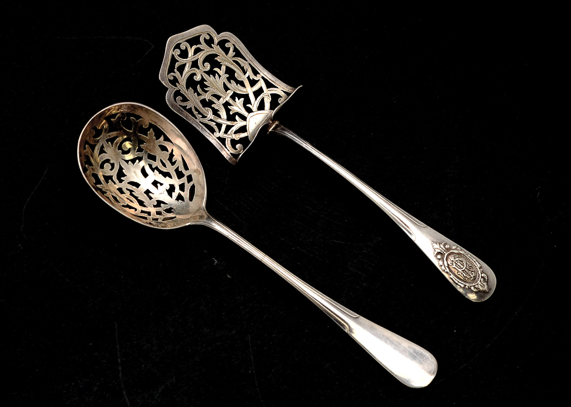 Late 19th Century French 950 Silver Flatware