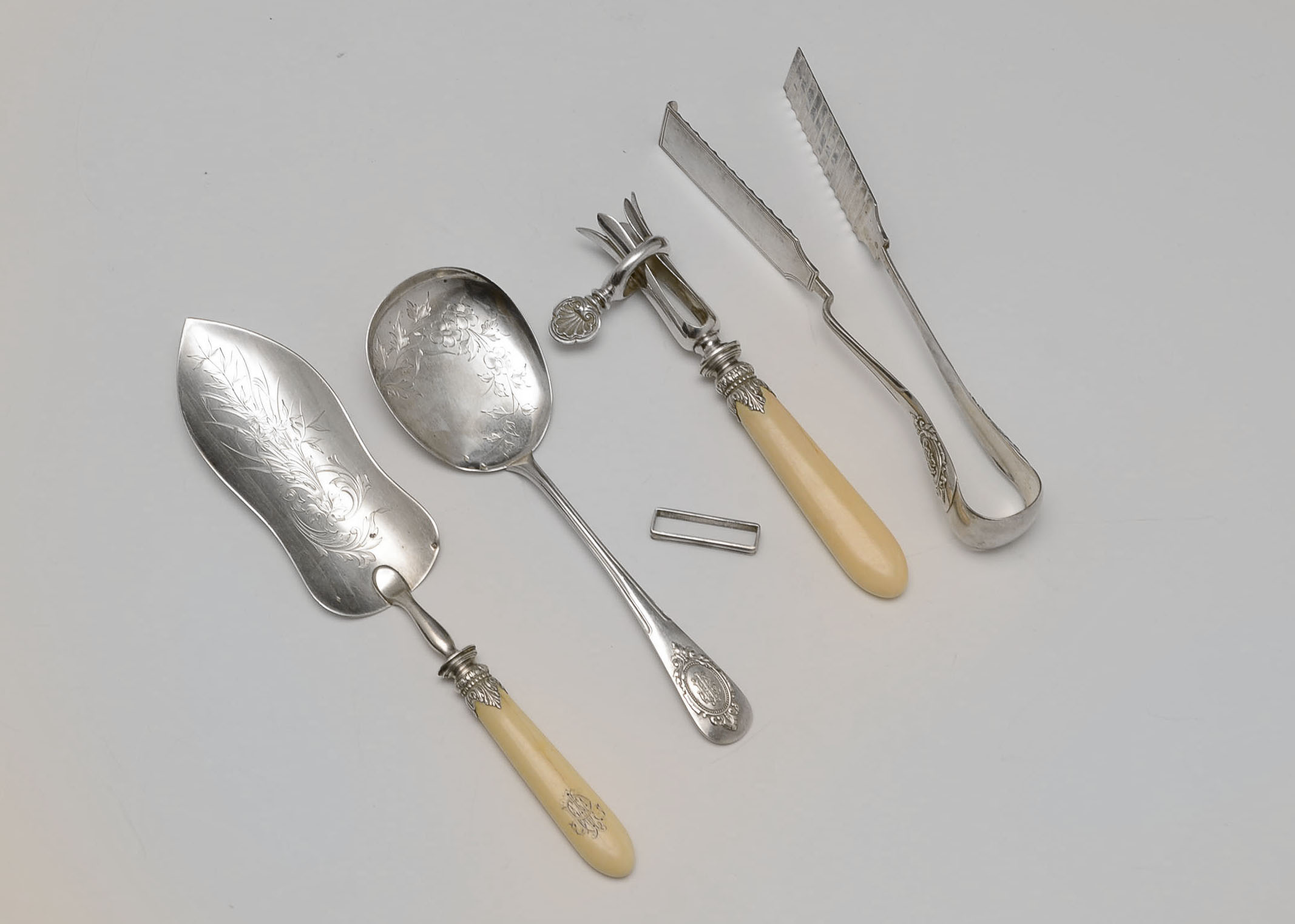 Late 19th Century French 950 Silver Flatware