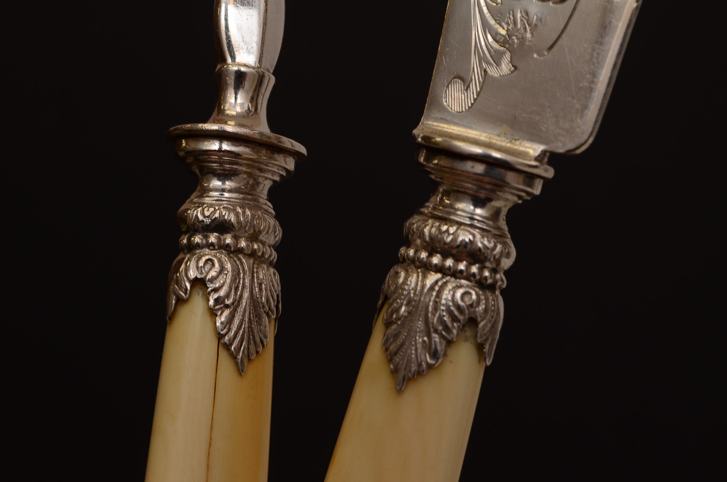 Late 19th Century French 950 Silver Flatware