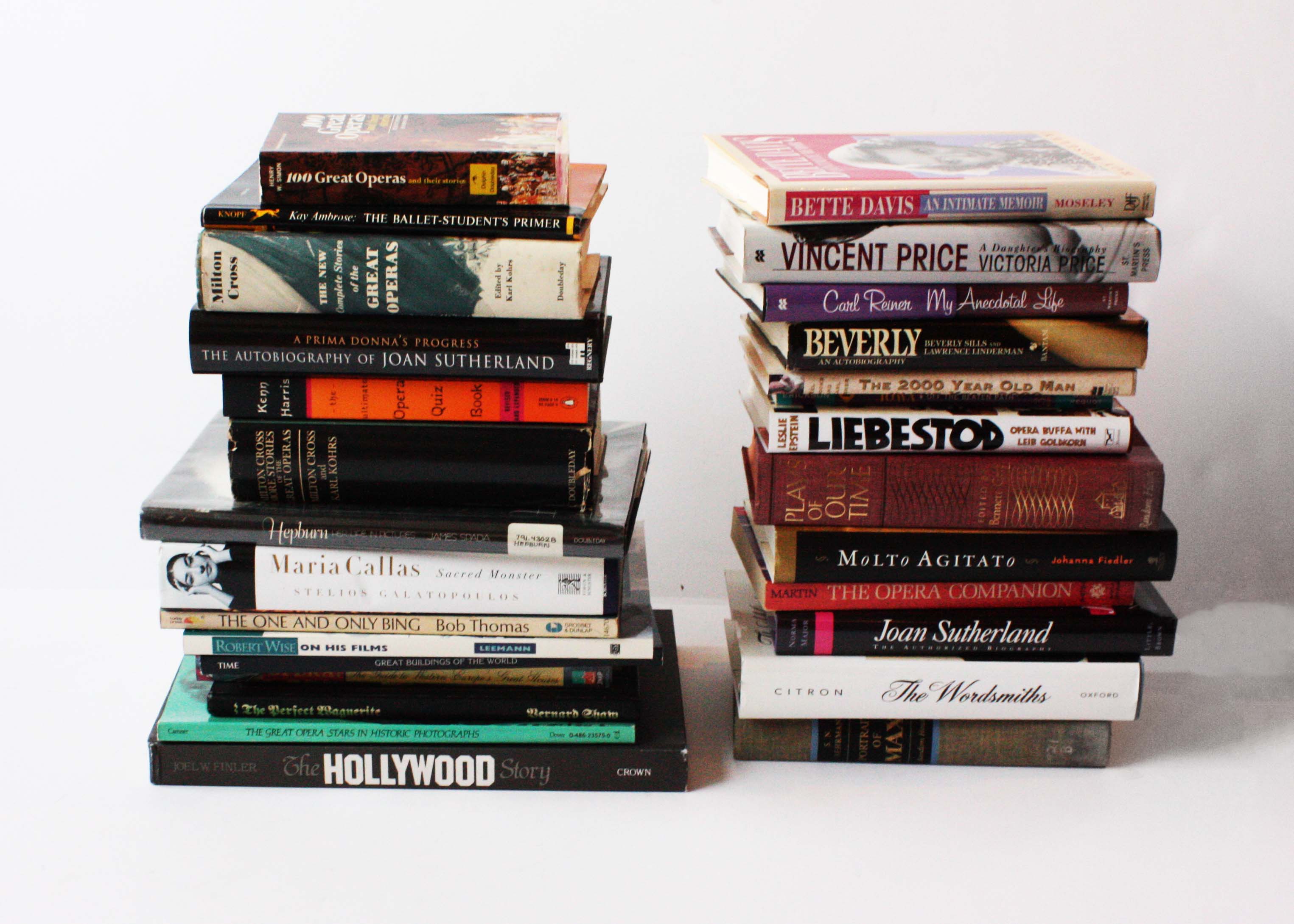 Assortment of Performing Arts Books