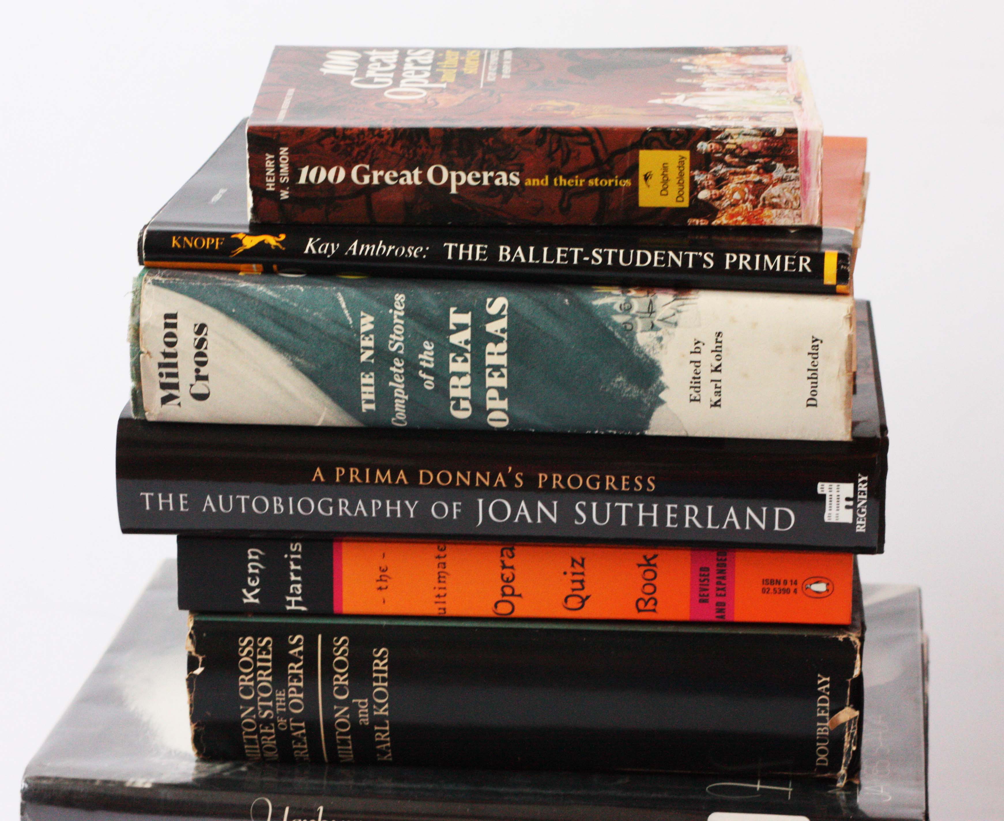 Assortment of Performing Arts Books