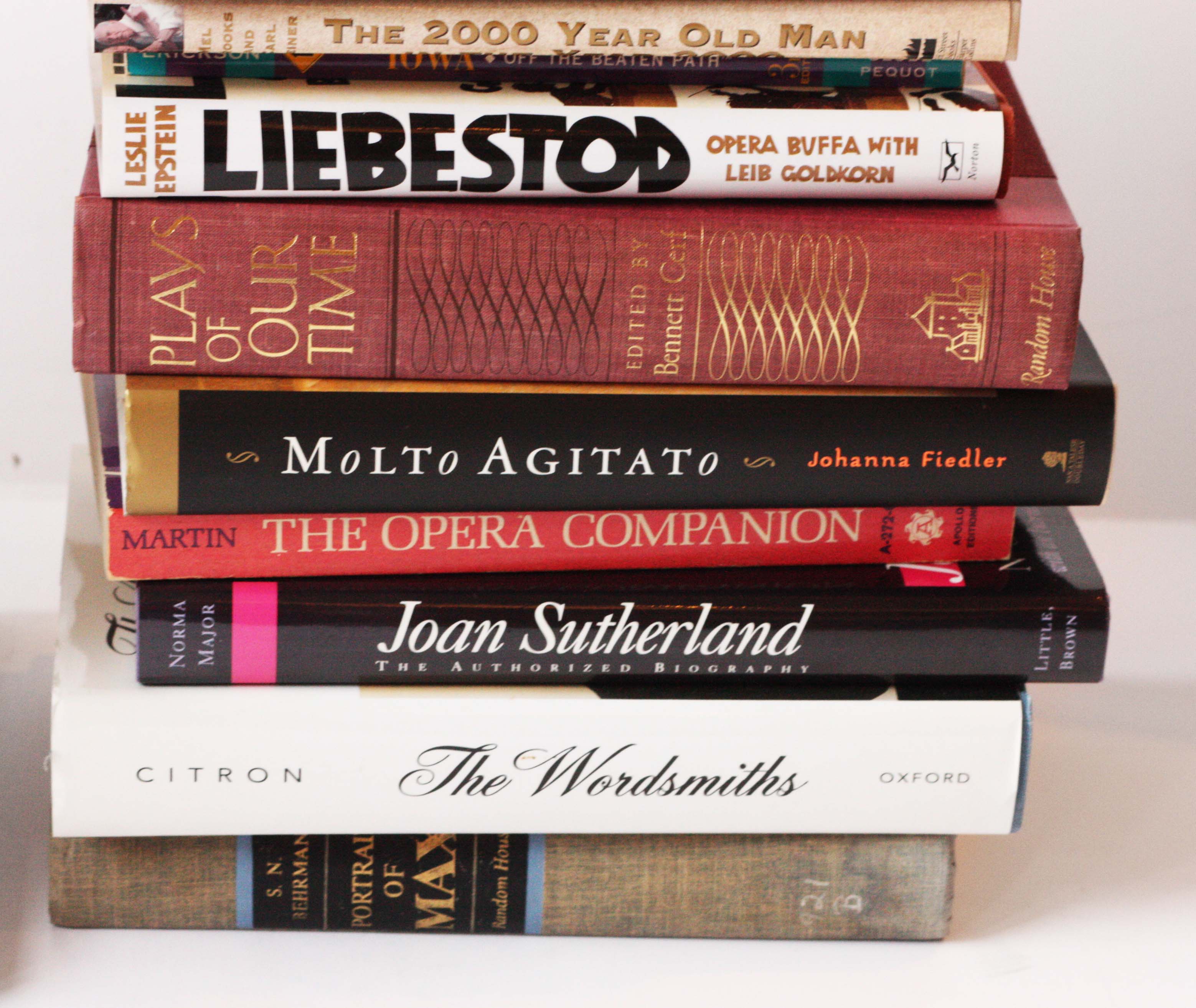 Assortment of Performing Arts Books