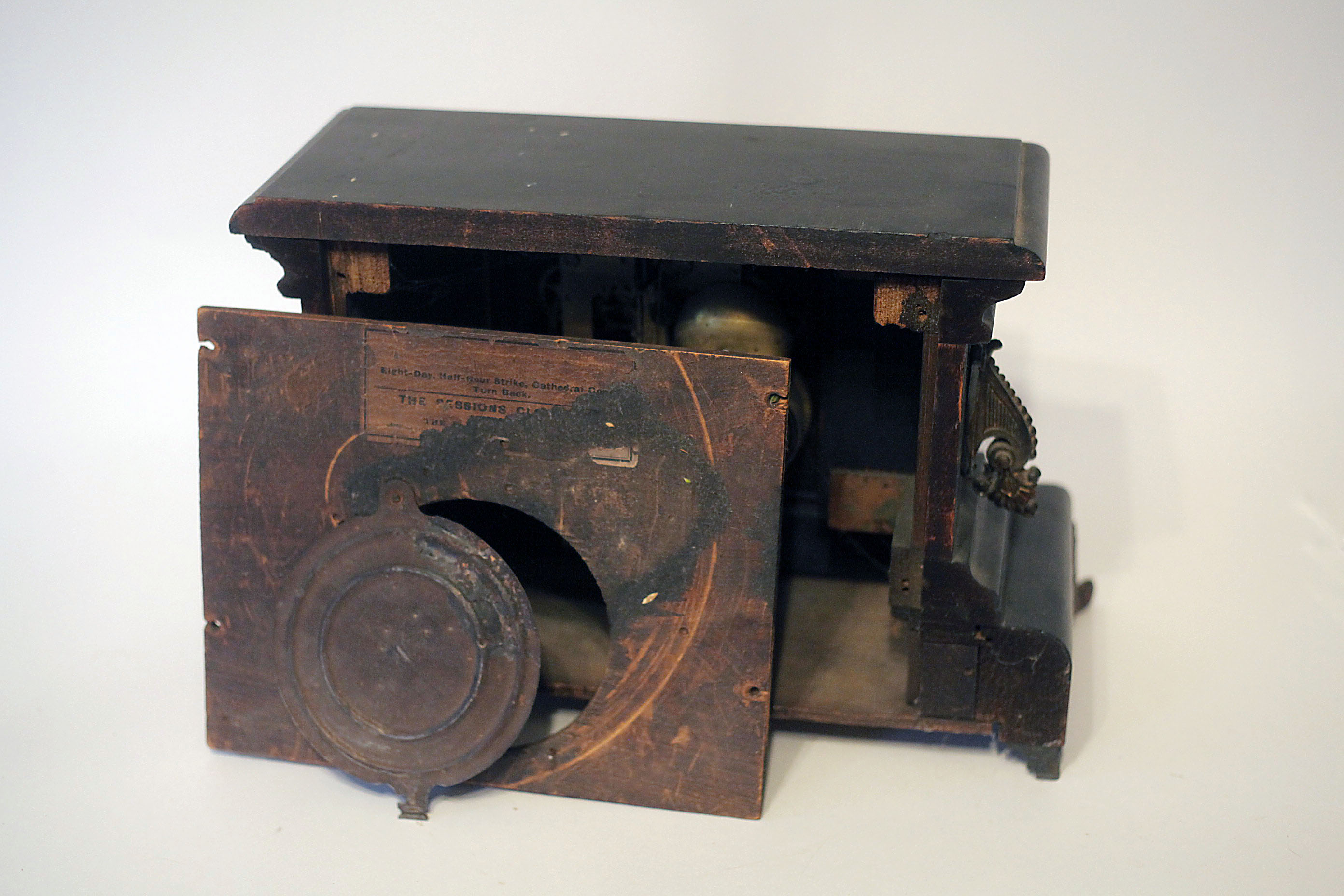 The Sessions Cathedral Gong Mantel Clock