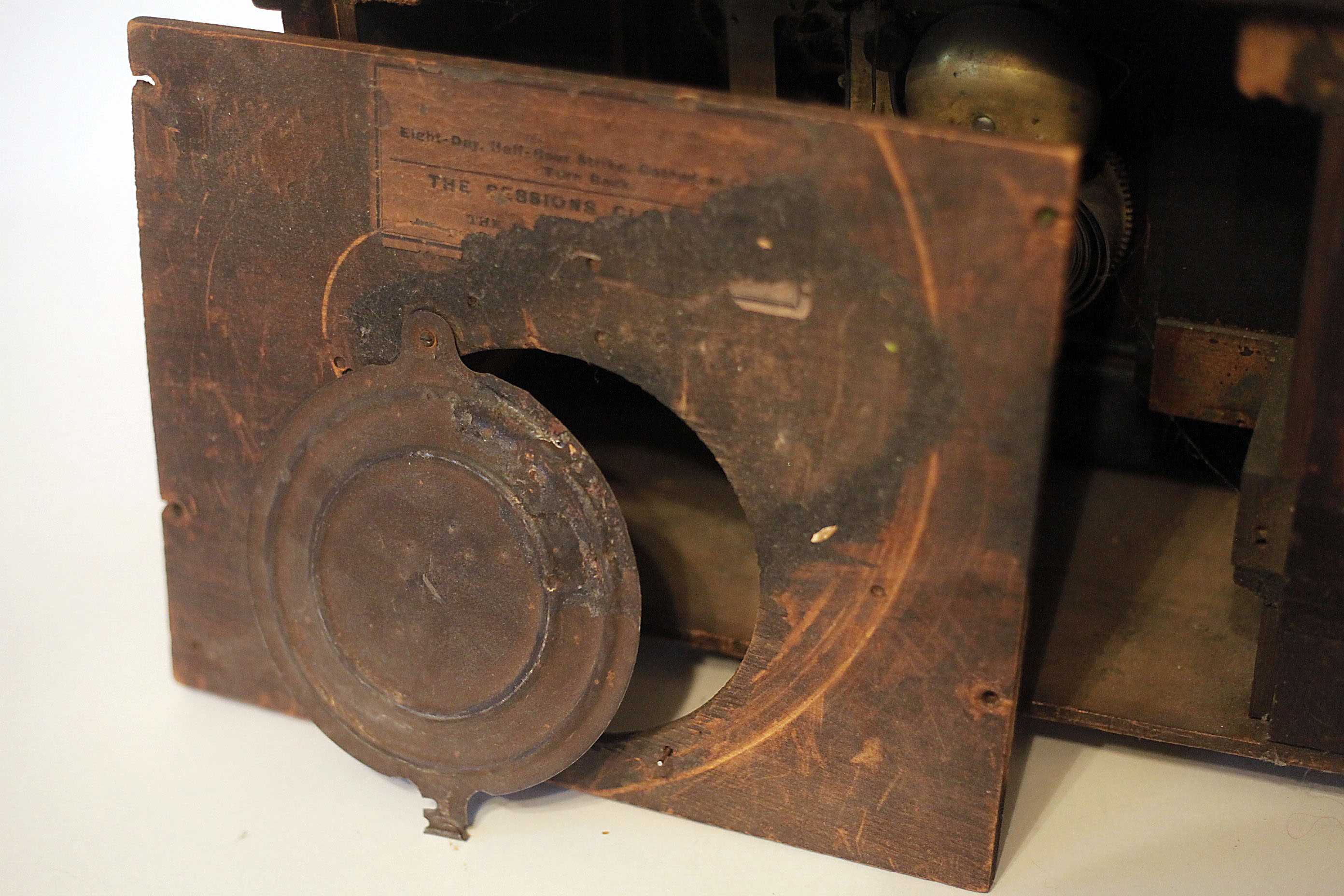 The Sessions Cathedral Gong Mantel Clock