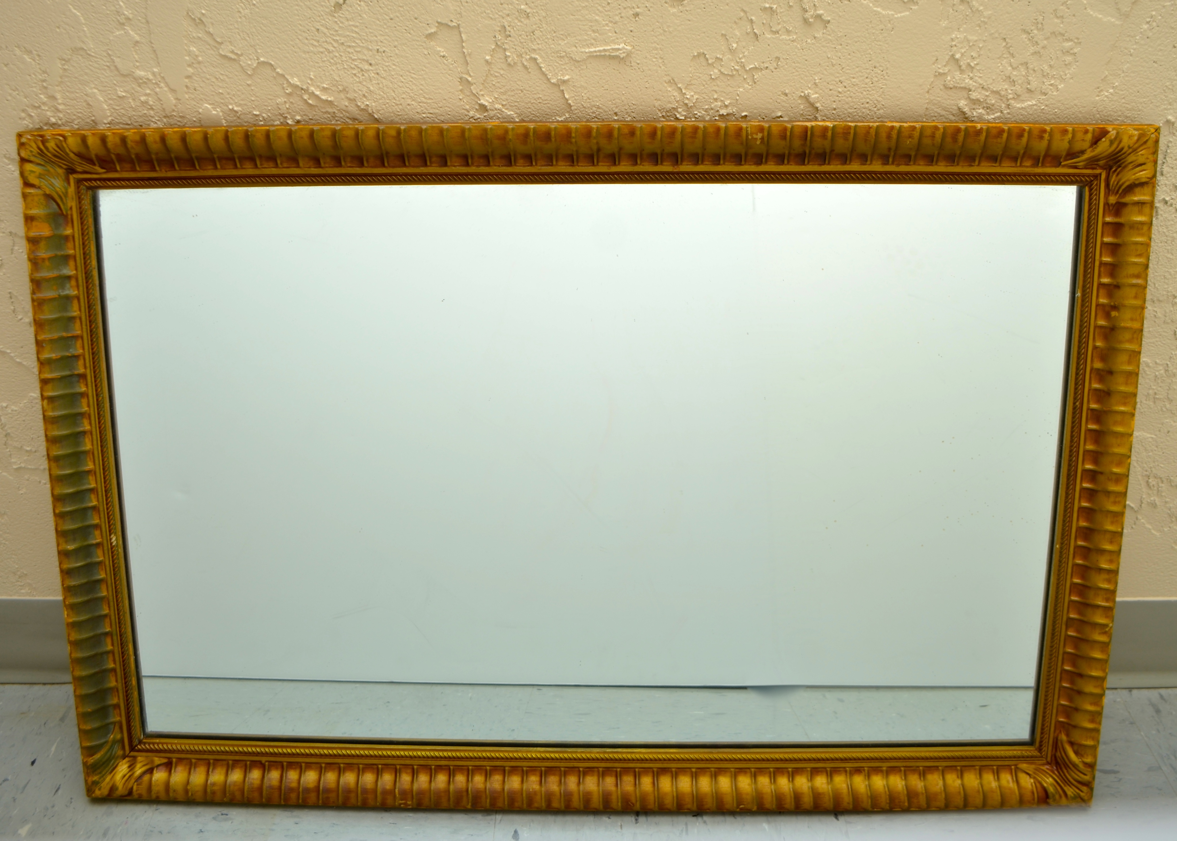 Vintage Gilt Mirror and Prints