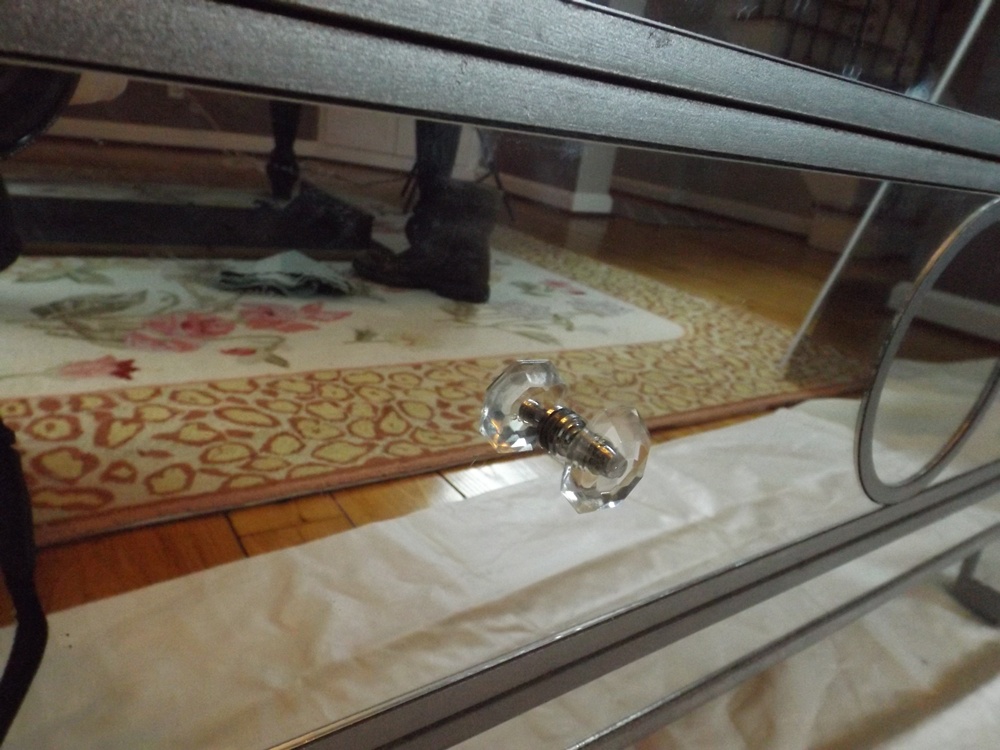 Hollywood Regency Style Mirrored Chest