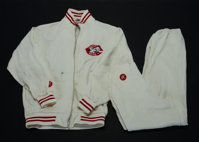 1978 Tom Hume Cincinnati Reds "Tour Of Japan" Baseball Warmup