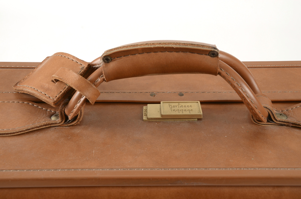 Vintage Hartmann Smooth Leather Luggage Case