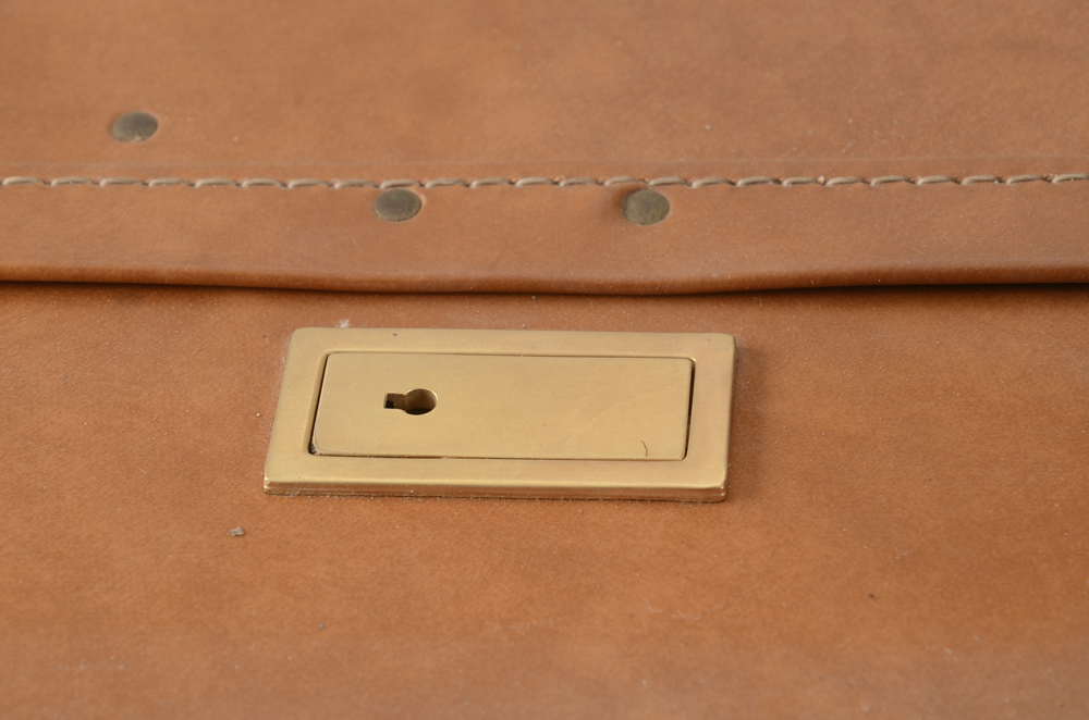 Vintage Hartmann Smooth Leather Luggage Case