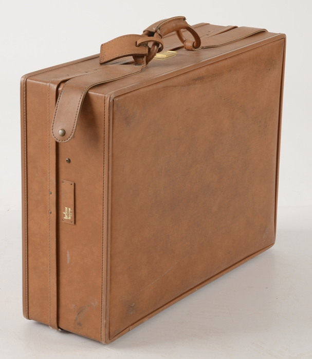 Vintage Hartmann Smooth Leather Luggage Case