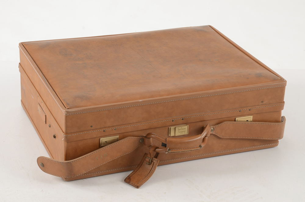 Vintage Hartmann Smooth Leather Luggage Case