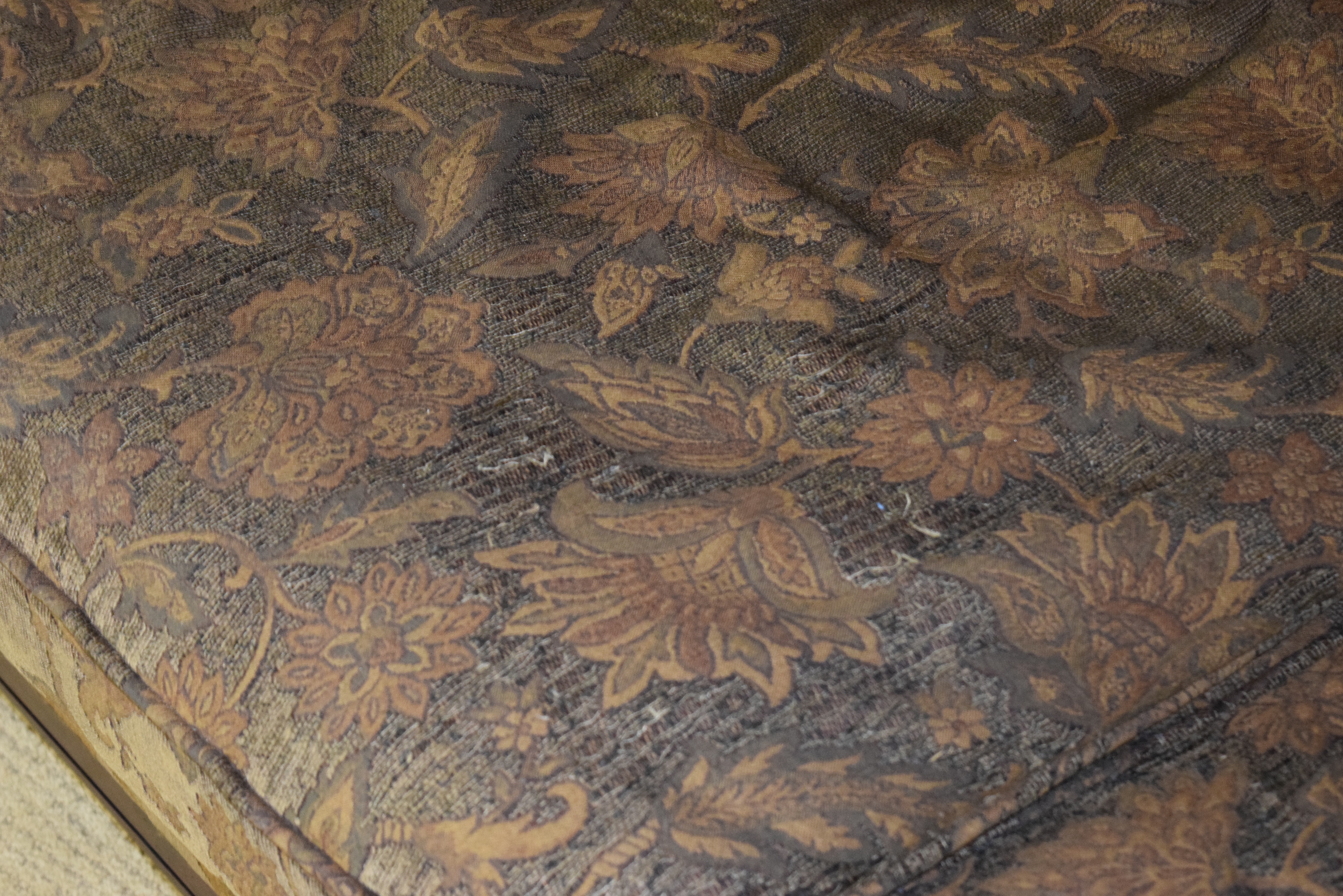 Bernhard "New Vintage" Sofa Upholstered in Tapestry fabric