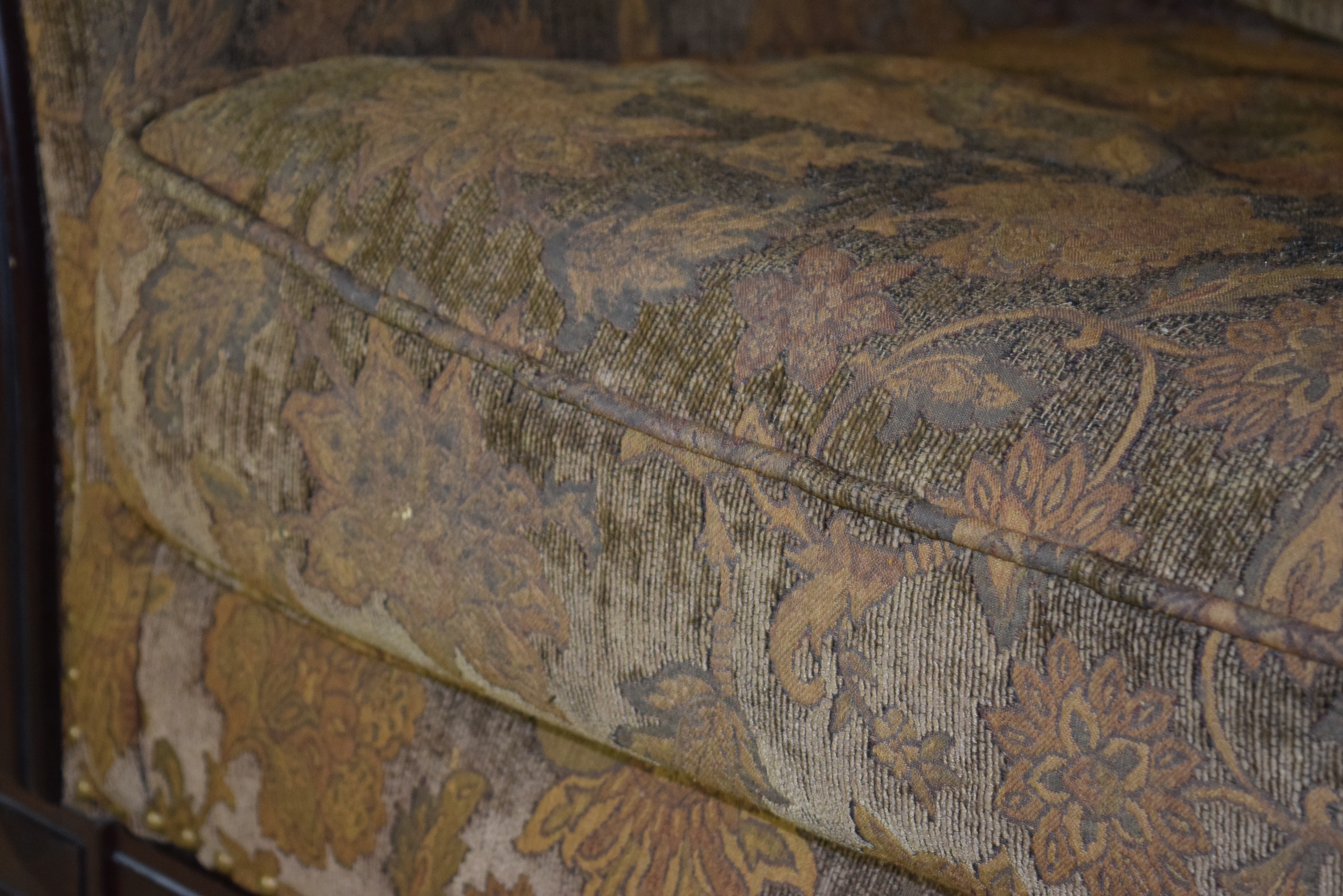 Bernhard "New Vintage" Sofa Upholstered in Tapestry fabric