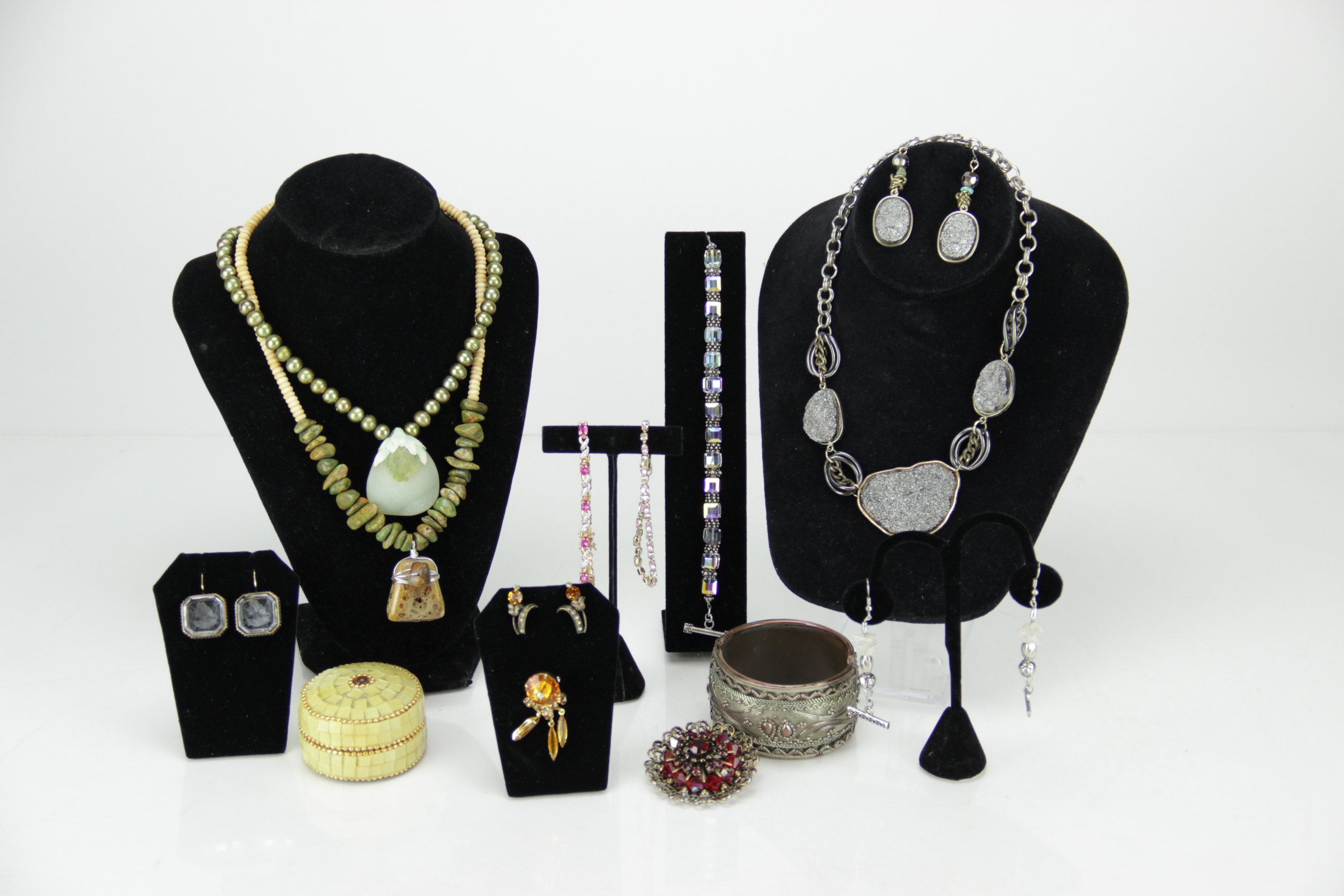 Assortment of Vintage and Costume Jewelry