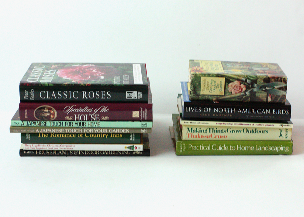 Assortment of Home and Garden Books
