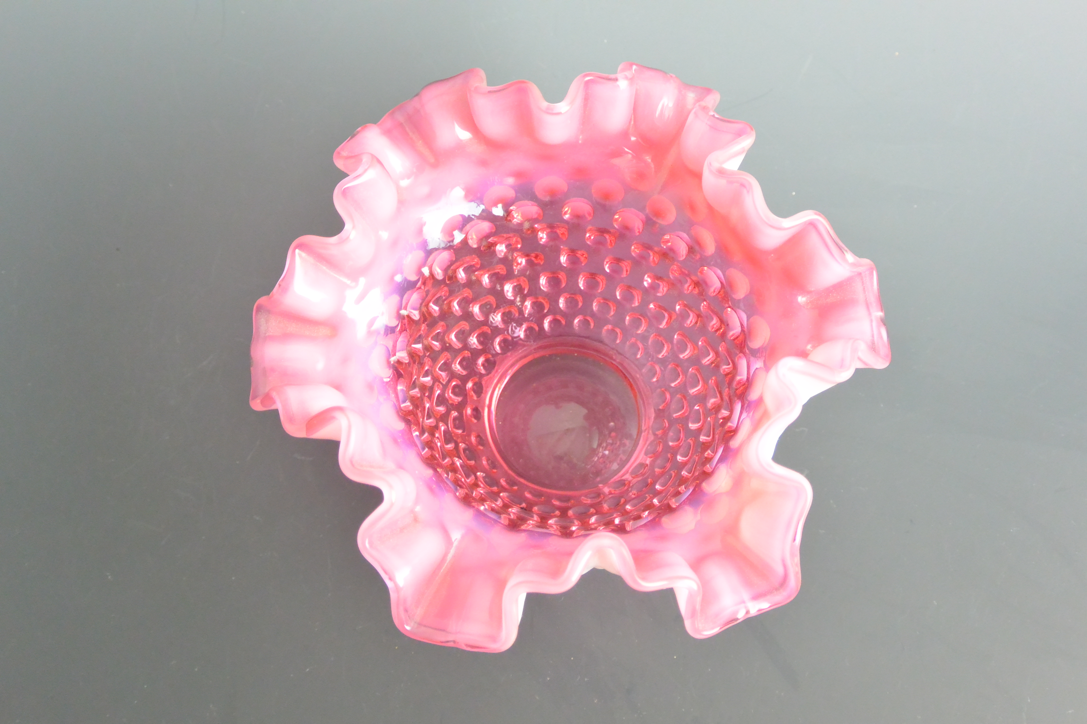 Sought After Cauldon of England Soup Bowl and Fenton Style Vase