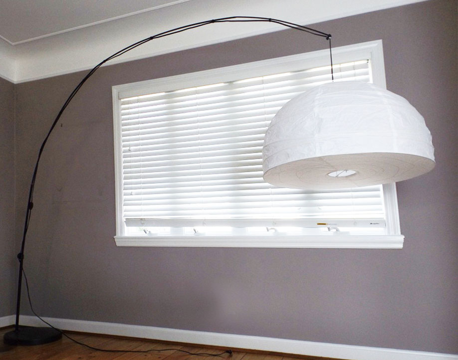 Ikea Regolit Arc Floor Lamp