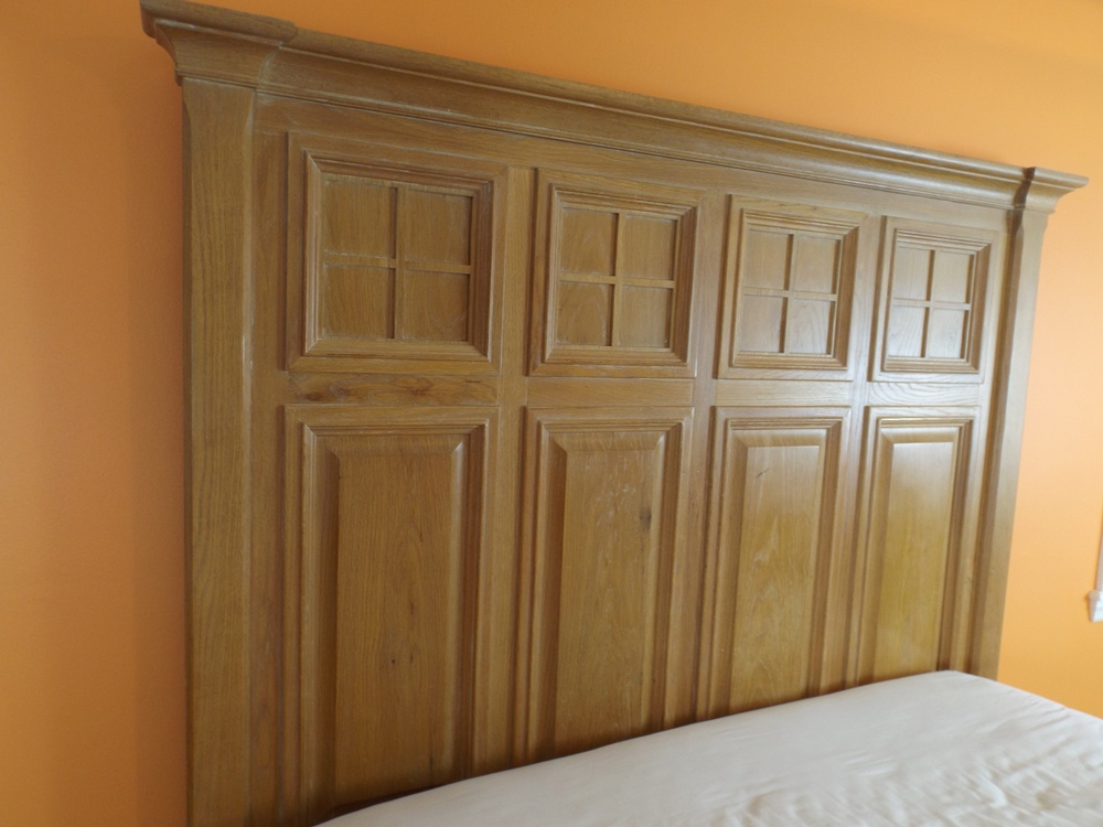 Thomasville American Revival Oak Bed Set, Queen Size