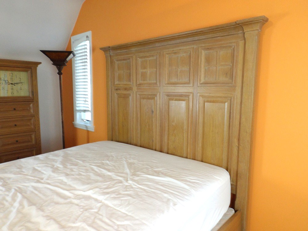 Thomasville American Revival Oak Bed Set, Queen Size