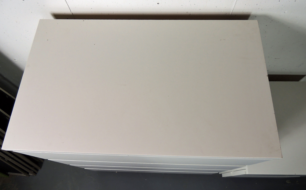 White IKEA Dresser and Nightstand