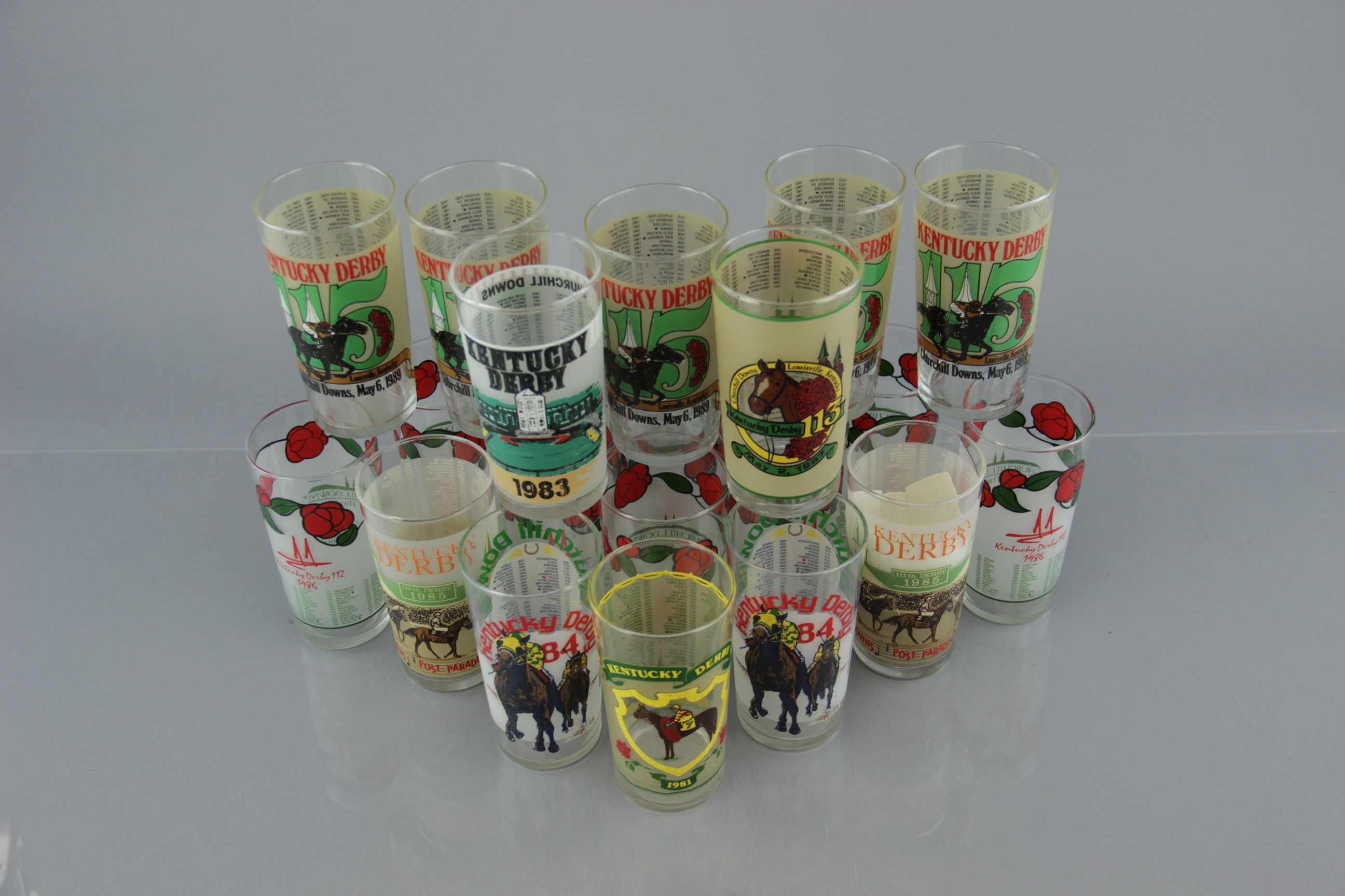 Kentucky Derby 80s Glasses