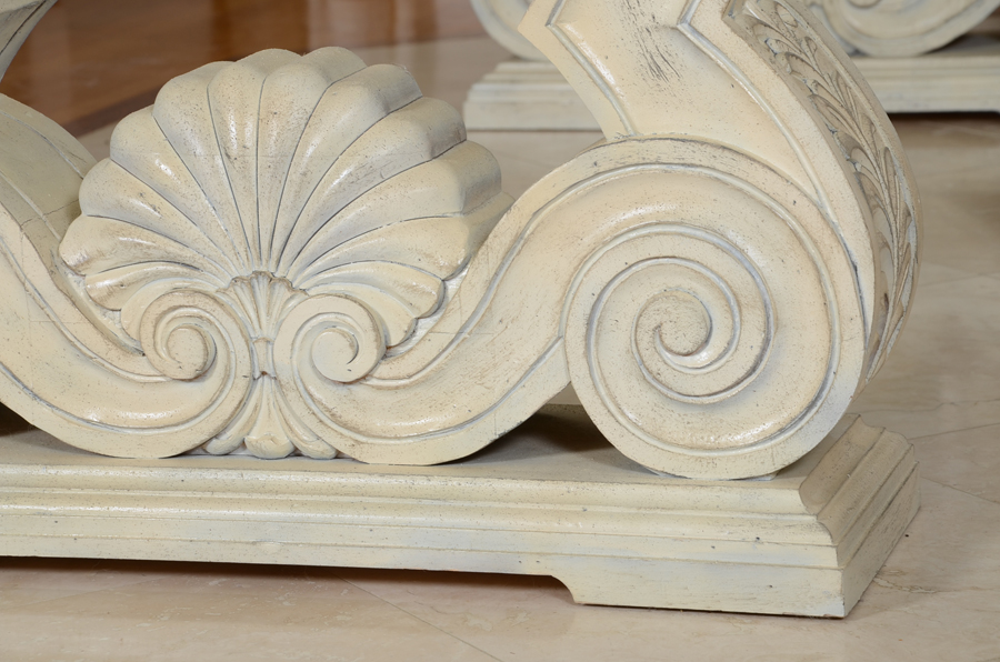 Beveled Glass Top Dining Set