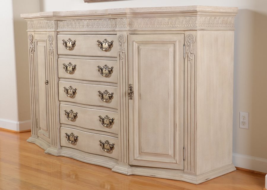 Bernhardt Marble Top Buffet
